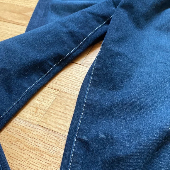 AG Adriano Goldschmied Contour 360 The Prima Mid-Rise Cigarette Jeans Dark Wash - Picture 8 of 11